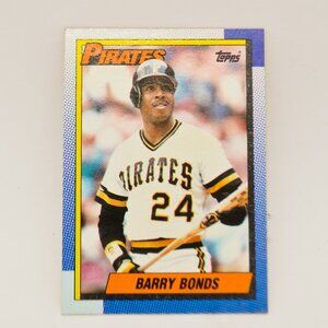 1990 Topps Barry Bonds #220 - Pittsburgh Pirates - LF